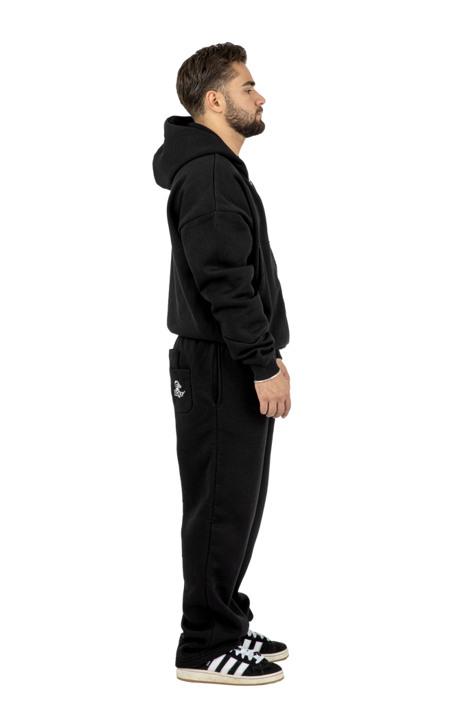 ZIP HOODIE BLACK