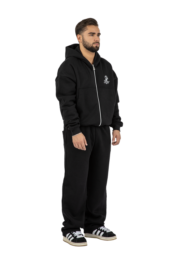 ZIP HOODIE BLACK