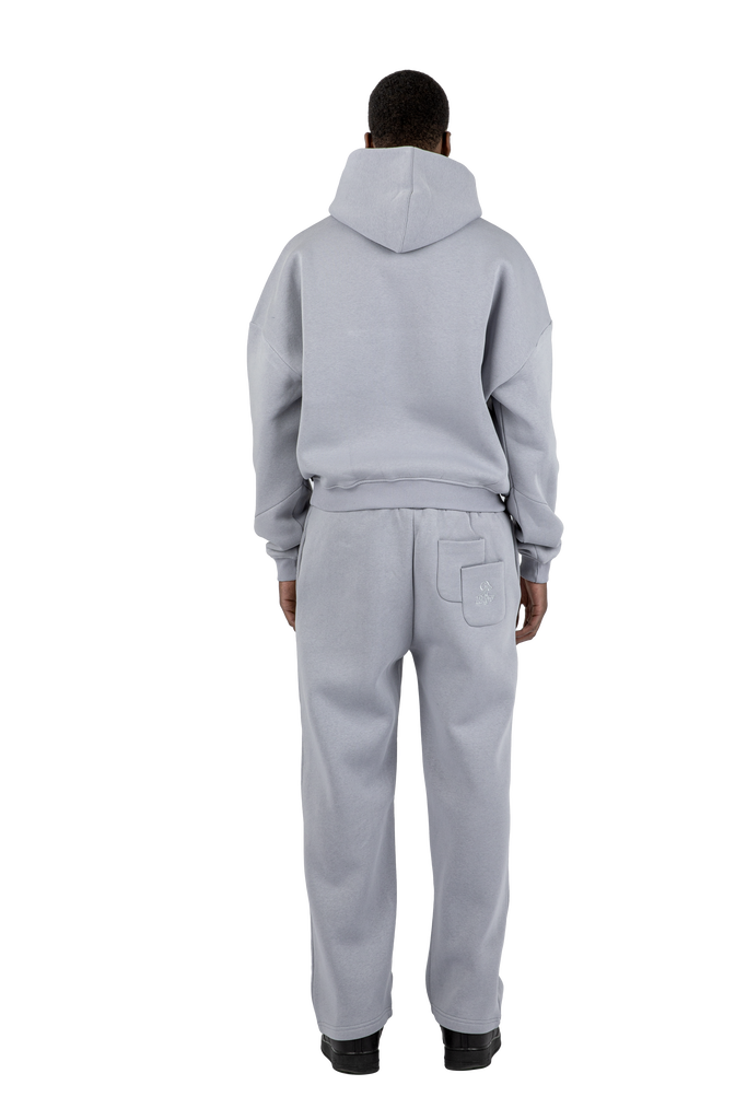 OPEN LEG JOGGER GREY