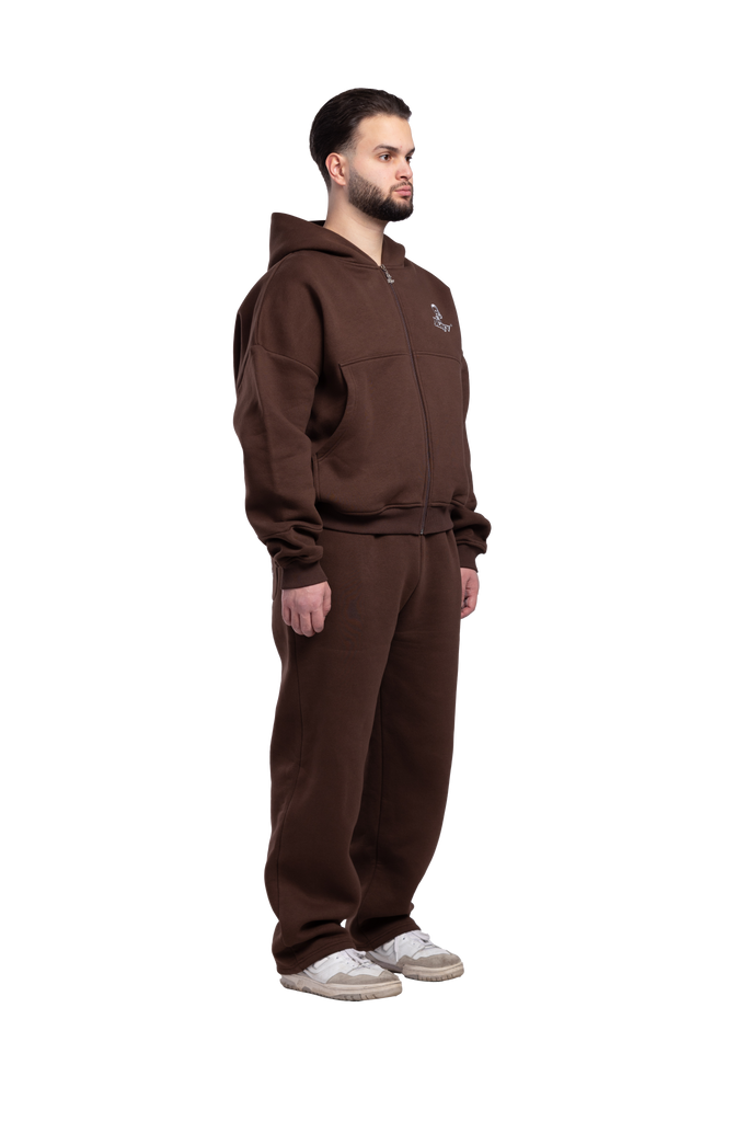 HOODIE CHOCOLATE BROWN