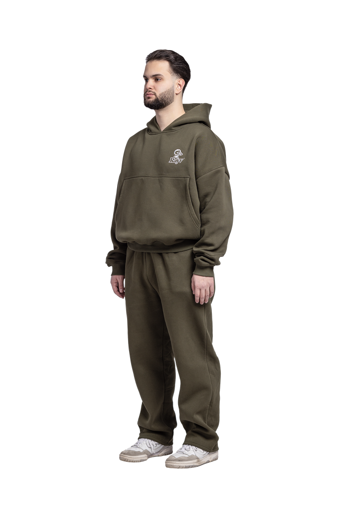 HOODIE OLIVE GREEN