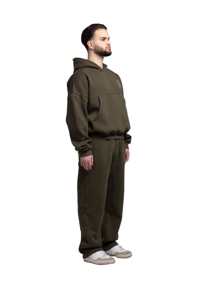 HOODIE OLIVE GREEN