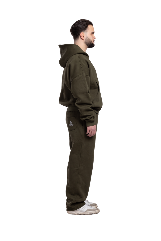 HOODIE OLIVE GREEN