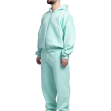 ZIP HOODIE TURQUOISE