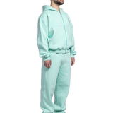 ZIP HOODIE TURQUOISE