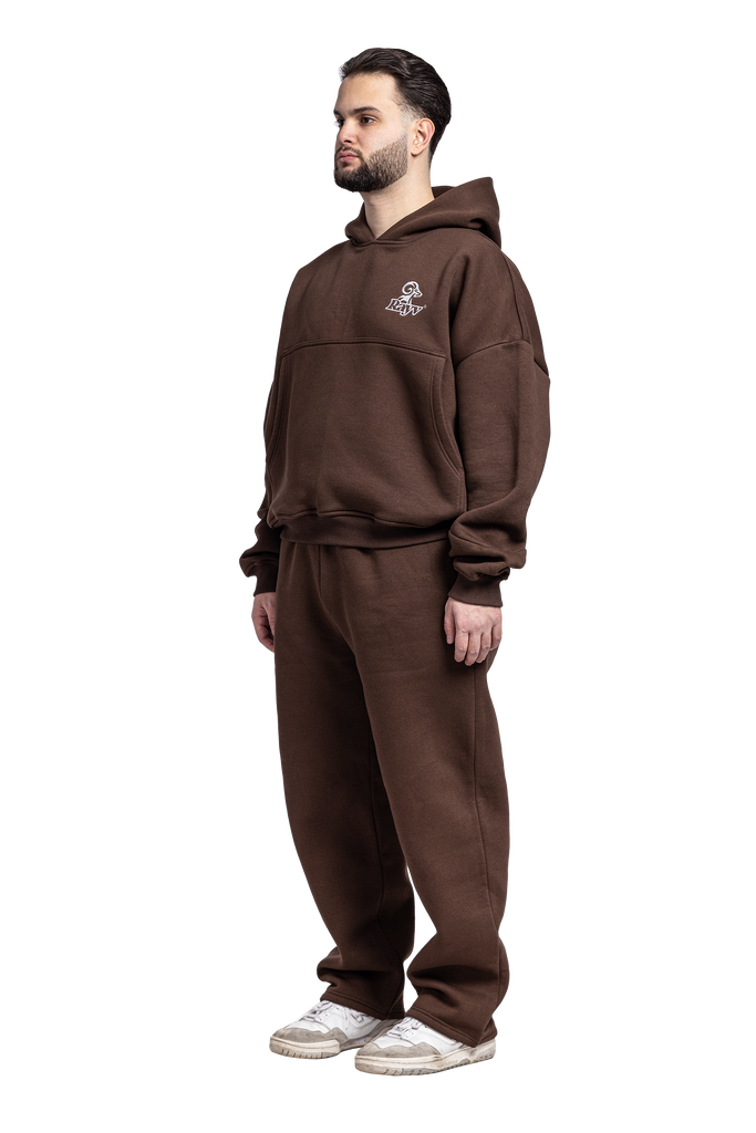 HOODIE CHOCOLATE BROWN