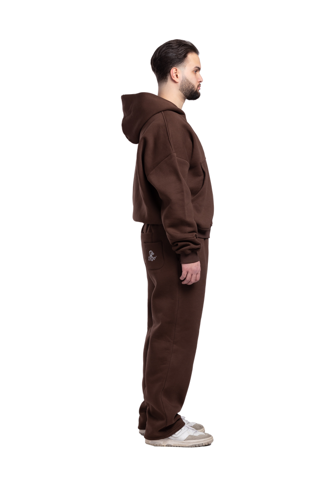 HOODIE CHOCOLATE BROWN