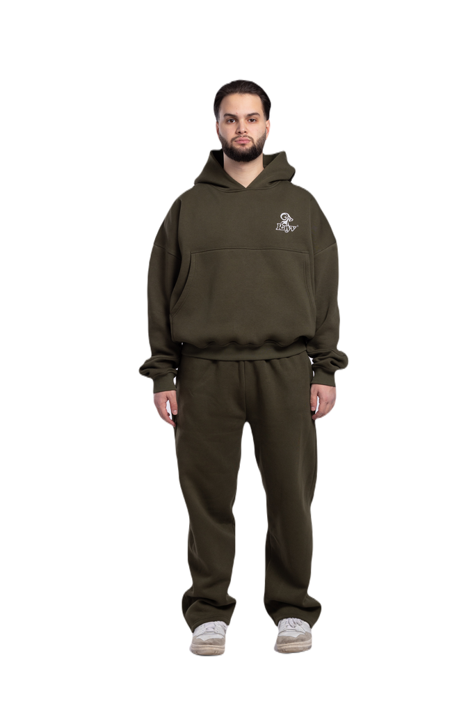 HOODIE OLIVE GREEN