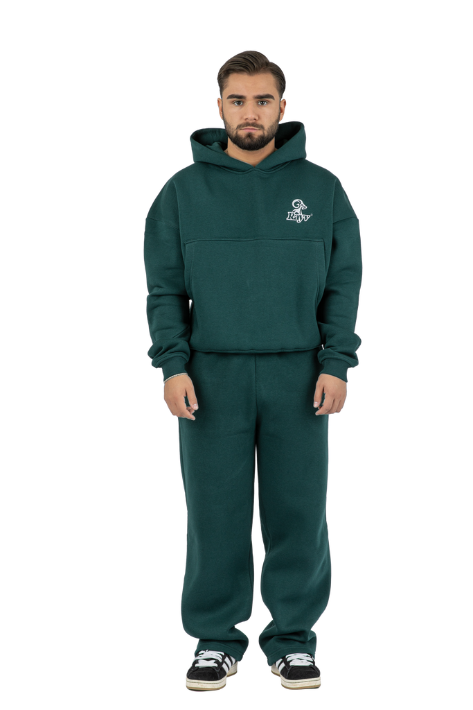 HOODIE FOREST GREEN