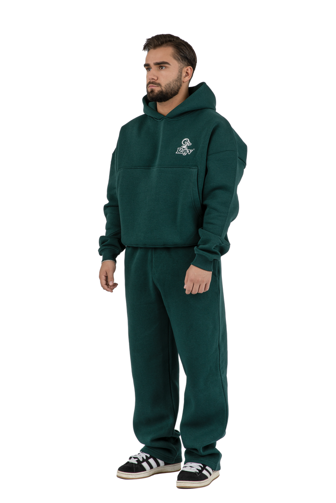 HOODIE FOREST GREEN