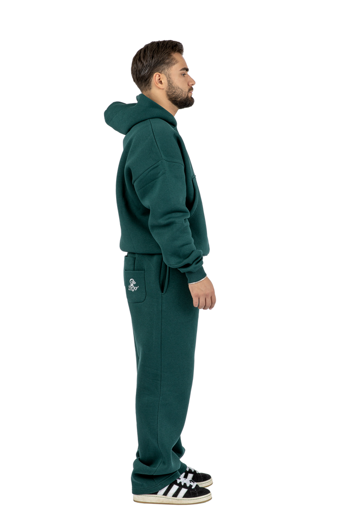 HOODIE FOREST GREEN